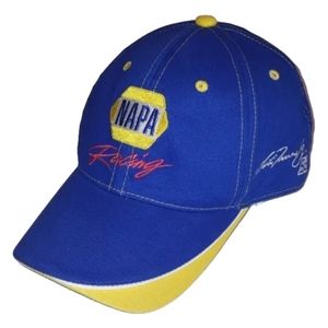 NWOT NAPA Racing Cap Blue Yellow White Hat #56
